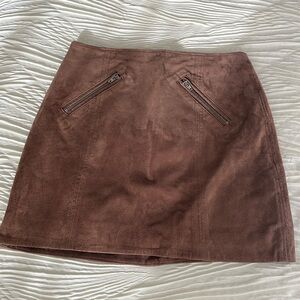 BLANKNYC Leather Mini Skirt